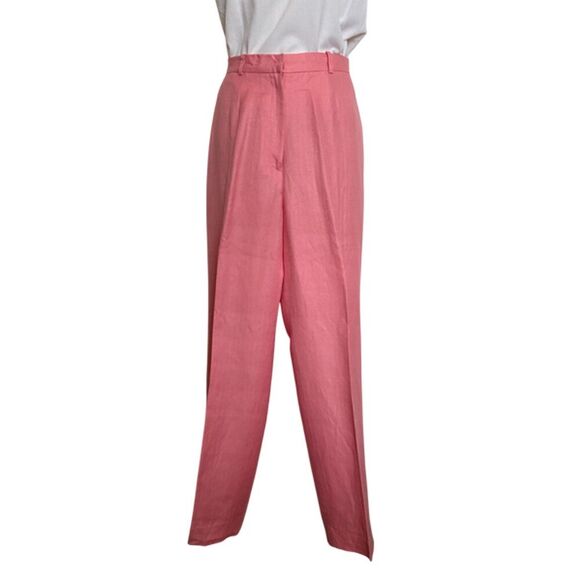 Kasper Pink 3 Piece Pant Suit Size 4 - Picture 9 of 17